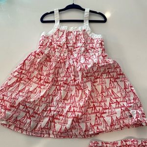 Adorable summer print cotton dress